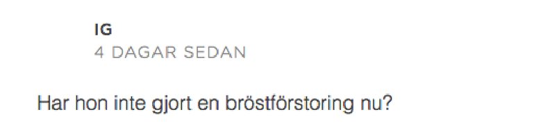 Blondinbella har inte svarat på spekulationerna. Blondinbella har inte svarat på spekulationerna.